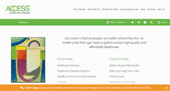 Desktop Screenshot of accessh.org